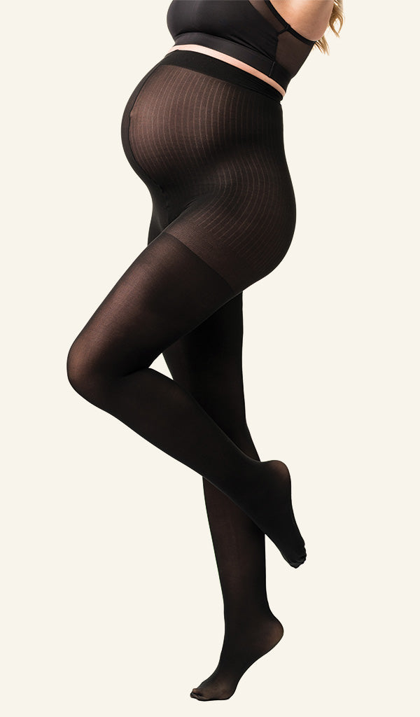 Sexy Plus Size Women See-Through Pregnant Maternity Tights Pantyhose StocOR