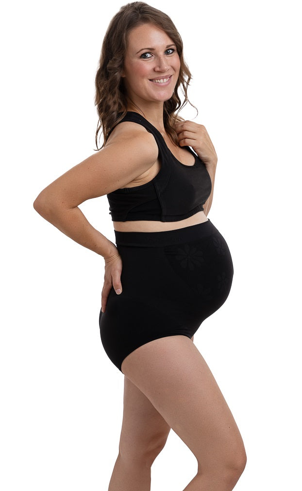 Best High Waisted Maternity Underwear Pregnancy Undergarments Belevation