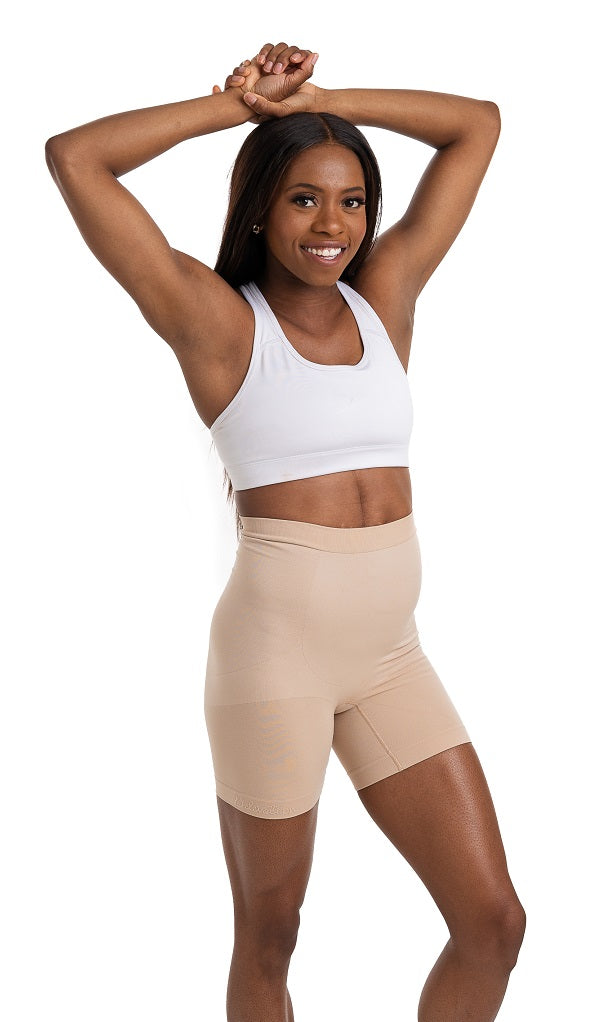 High-Waisted Postpartum Belly Wrap Firm Compression Panty