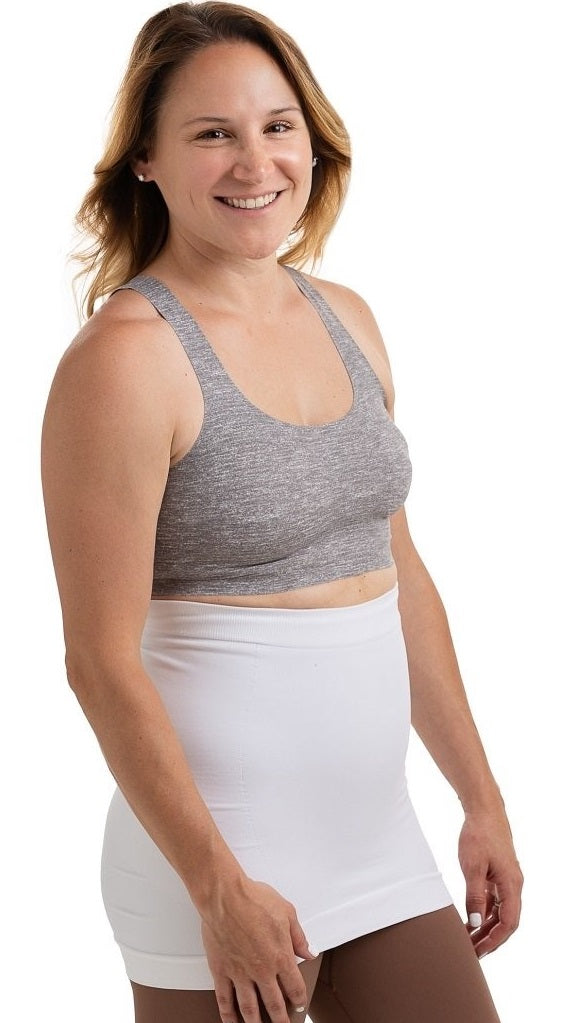 Belevation Maternity Belly Band, Pregnancy Support For Back  And Belly, Various Sizing, Moisture Wicking, Strapless - Gray 18-20