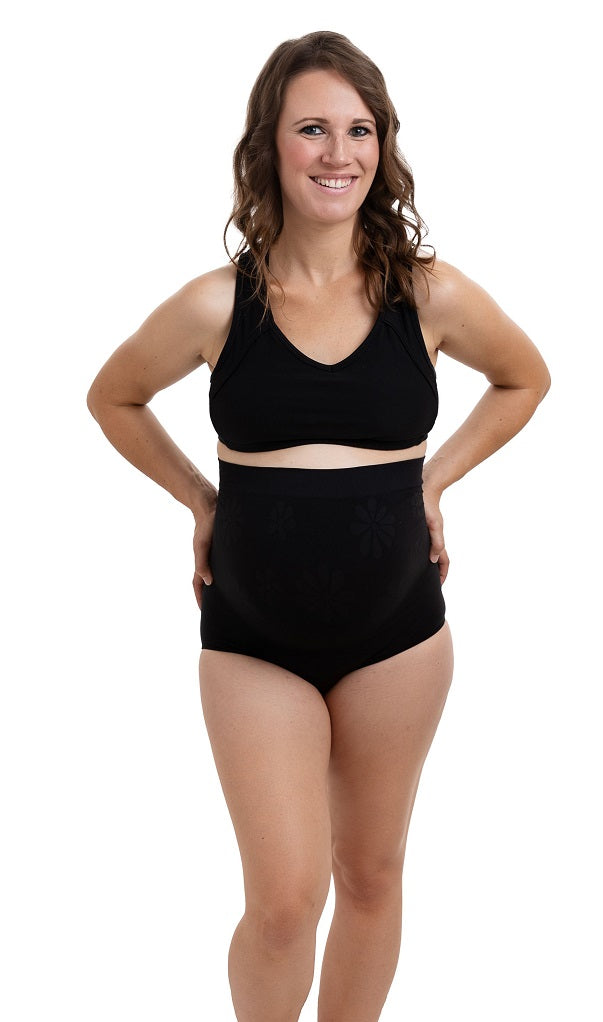 2 Pc Maternity Panties Tummy Support Over Belly Bump Underwear
